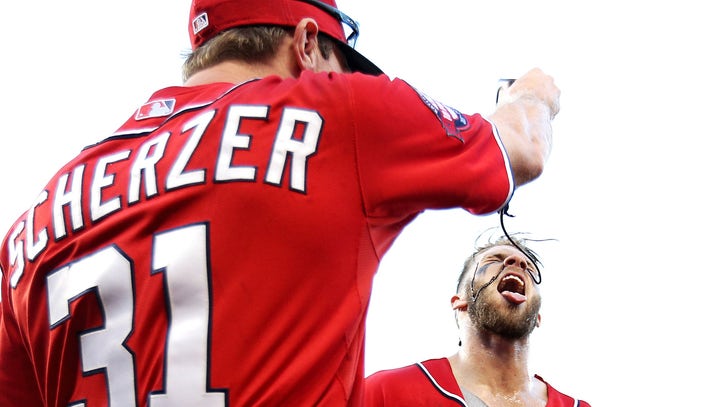 Nats' home-run hero Dan Uggla takes chocolate sauce bath in sticky  celebration - The Washington Post