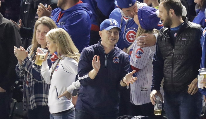 Cardinals fan sports Bartman jersey - Chicago Sun-Times