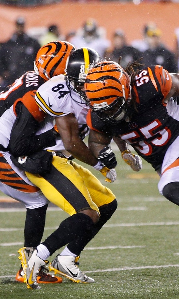 Antonio Brown says he's talked to Vontaze Burfict since his scary hit