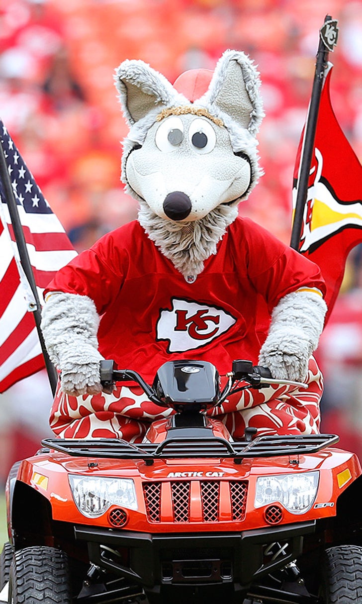 Chiefs' mascot reaches settlement over injury during zip line stunt