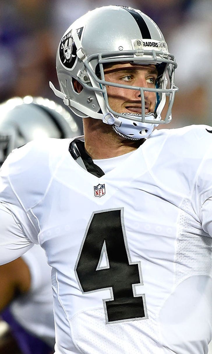 Derek Carr made some history in the Raiders' win over Browns | FOX Sports