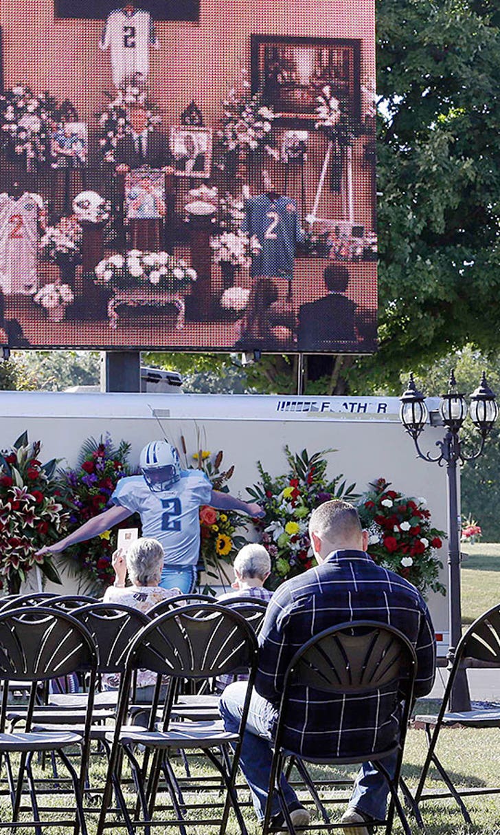 ExTitans kicker Rob Bironas remembered at packed funeral FOX Sports