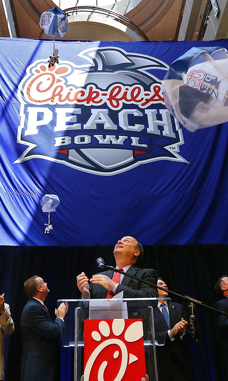 Rebranded ChickfilA Peach Bowl has sights on hosting title game FOX