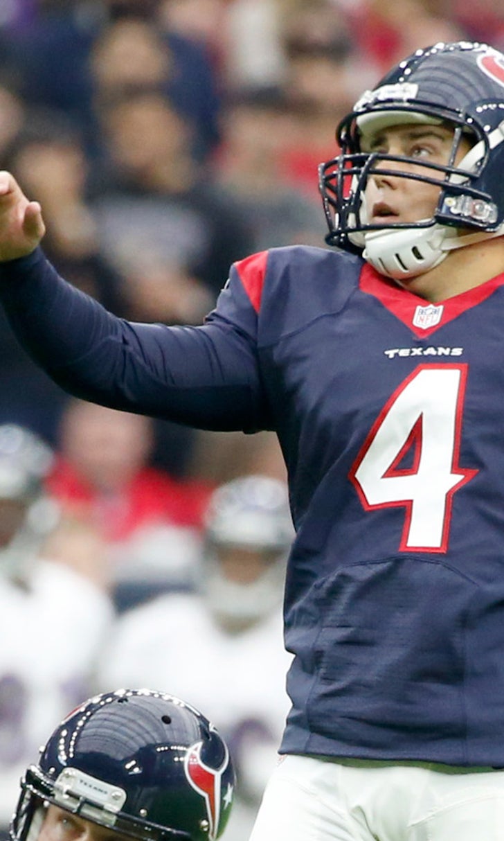 Houston kicker Bullock first to miss PAT from new distance FOX Sports