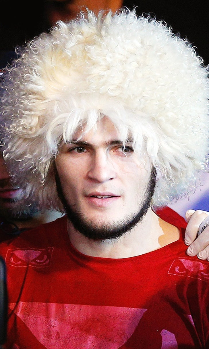 Шапка Хабиба Нурмагомедова