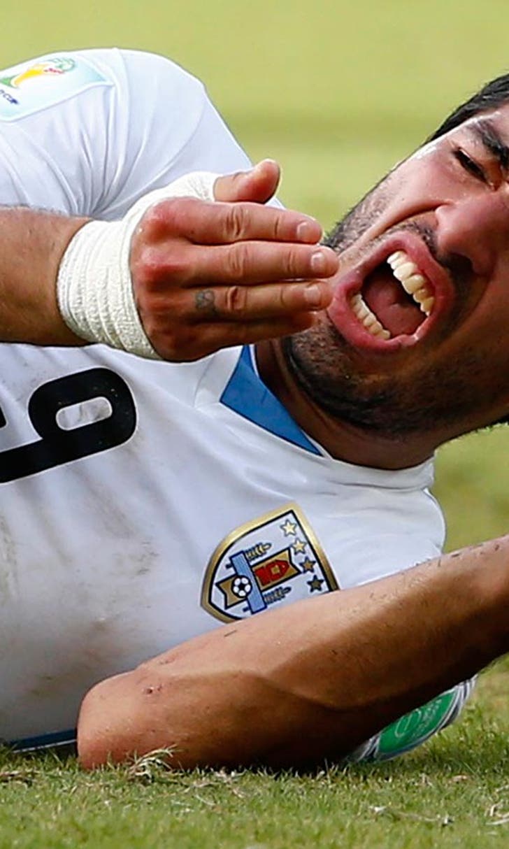 Soccer's bad boy bites opponent at World Cup FOX Sports