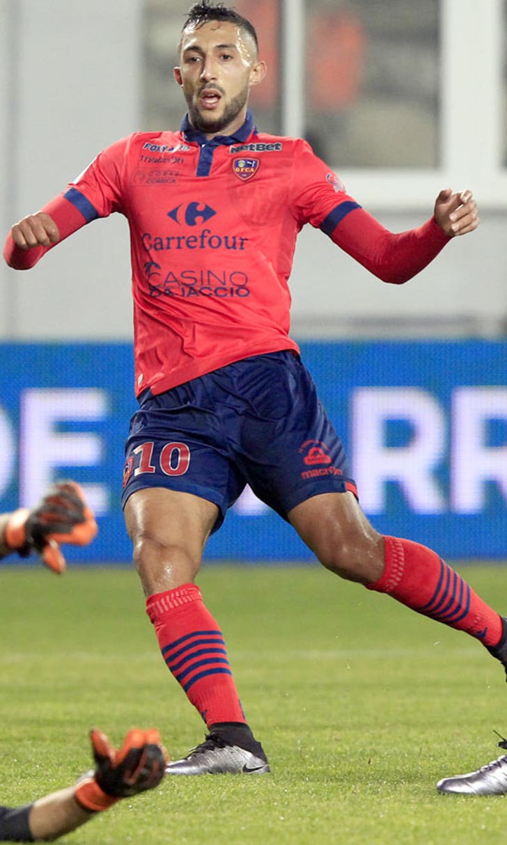 Larbi brace lifts Ajaccio past Lyon, Saint-Etienne edge past Angers | FOX Sports