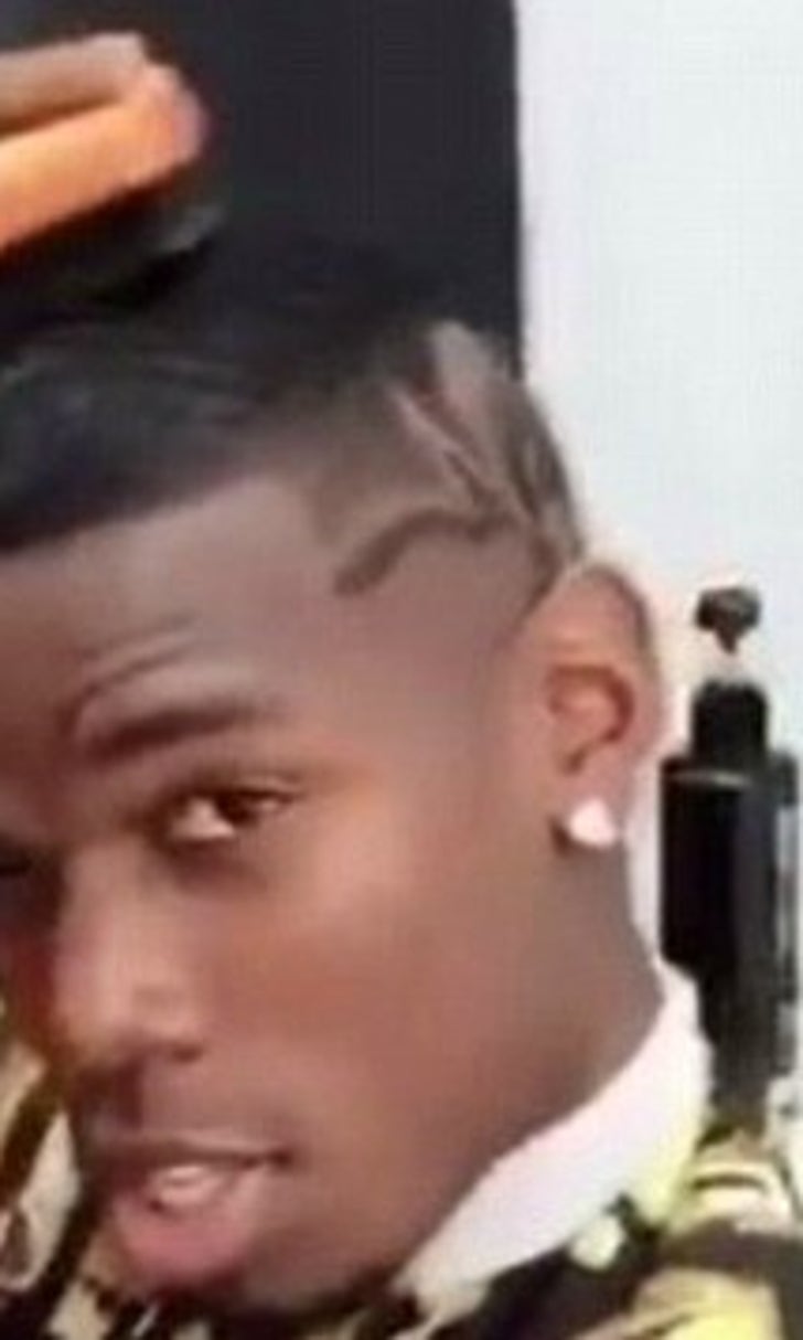 Paul Pogba Celebrated His Netherlands Goal With A New 100 Emoji Haircut Fox Sports