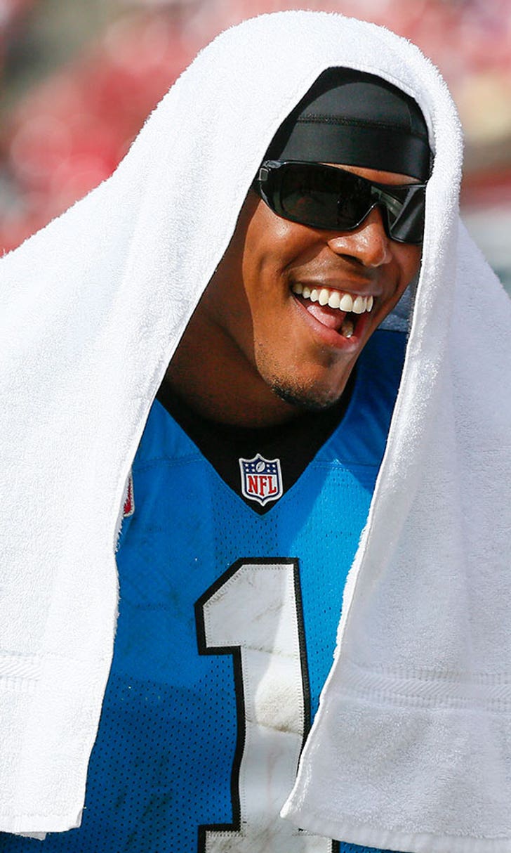 PHOTO: Cam Newton dresses to impress once again after Week 4 victory | FOX Sports