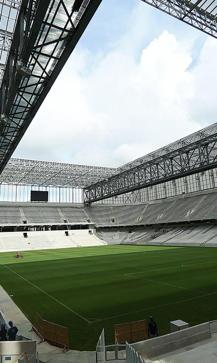 Workers end strike after protest near World Cup stadium ...