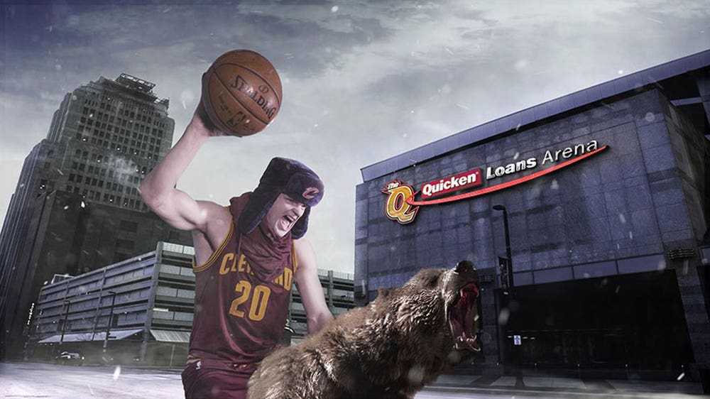 Timofey Mozgov continues epic acting streak in new Cavs promo
