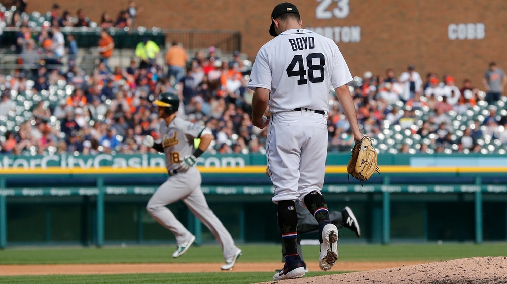 LEADING OFF: A’s thump Tigers, Sale starts, Callaway cloud?