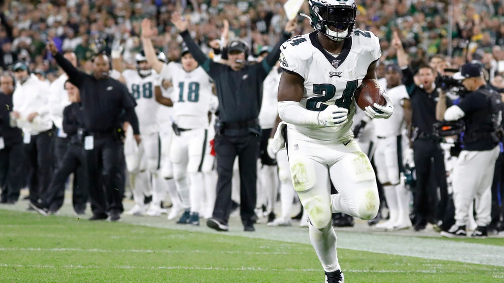 Eagles turn to run game for big victory