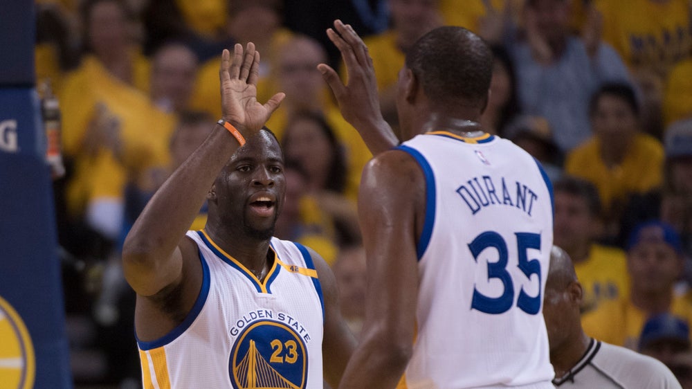 Draymond Green is doing an impressive LeBron James impression