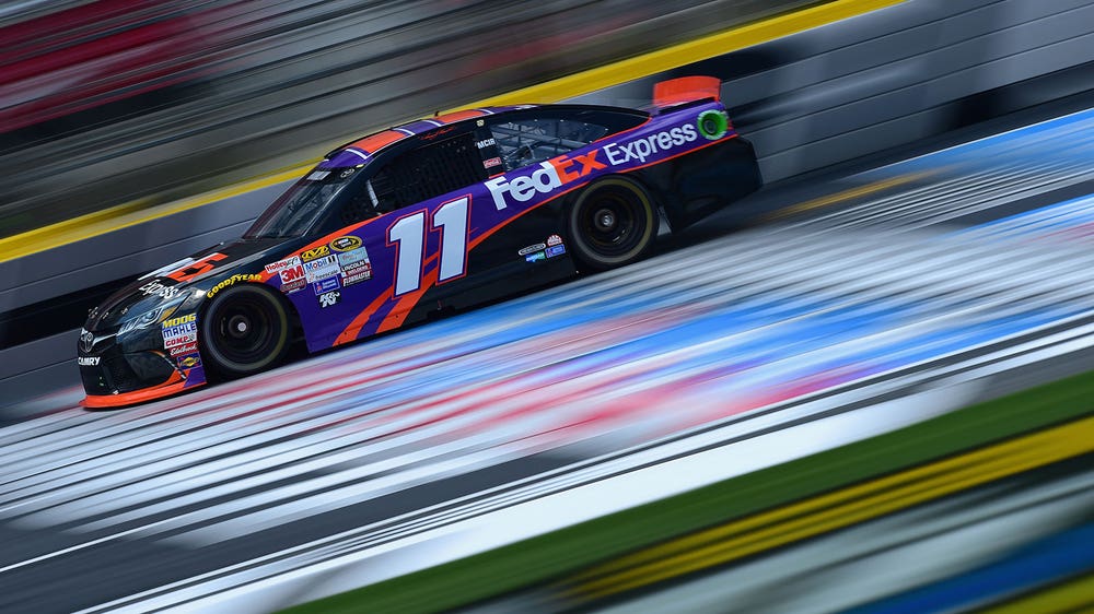 Denny Hamlin wins Sprint All-Star Race at Charlotte Motor Speedway