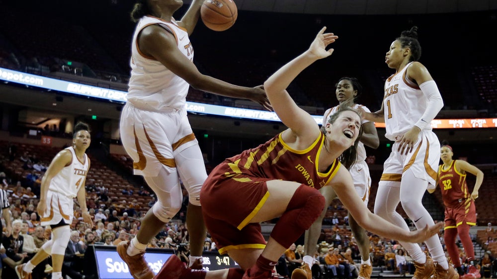 No. 20 Iowa State women cruise past No. 18 Texas 82-73