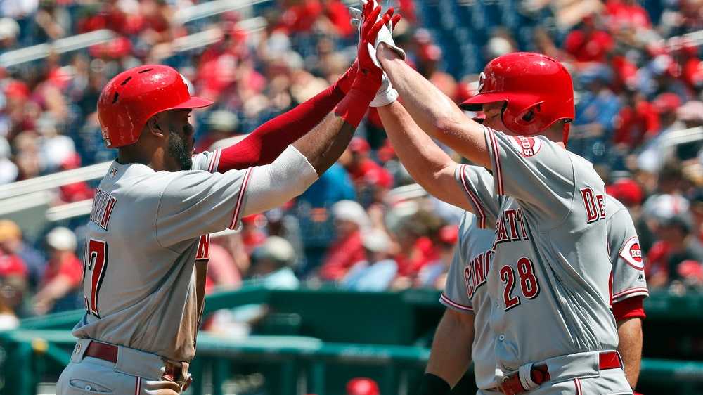 DeSclafani, Reds stifle Gonzalez, Nationals in 7-1 win