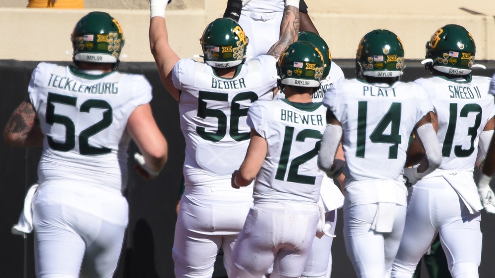 Brewer, Hasty help No. 18 Baylor beat Oklahoma State 45-27