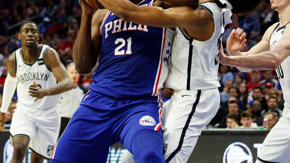 Embiid not playing in Game 3 because of sore knee