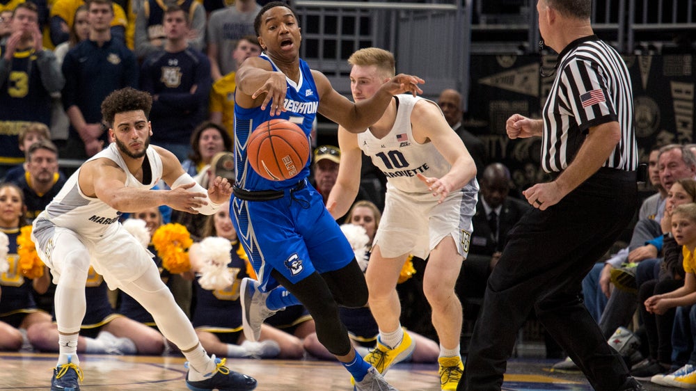 Krampelj, Alexander pace Creighton past No. 10 Marquette