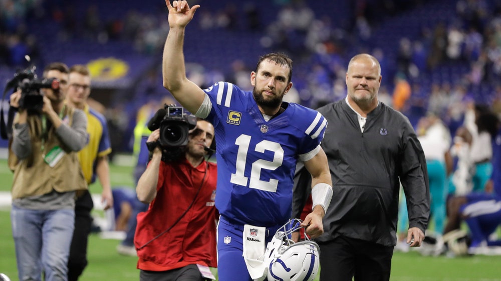 Luck’s closing flurry gives Colts 27-24 victory over Miami