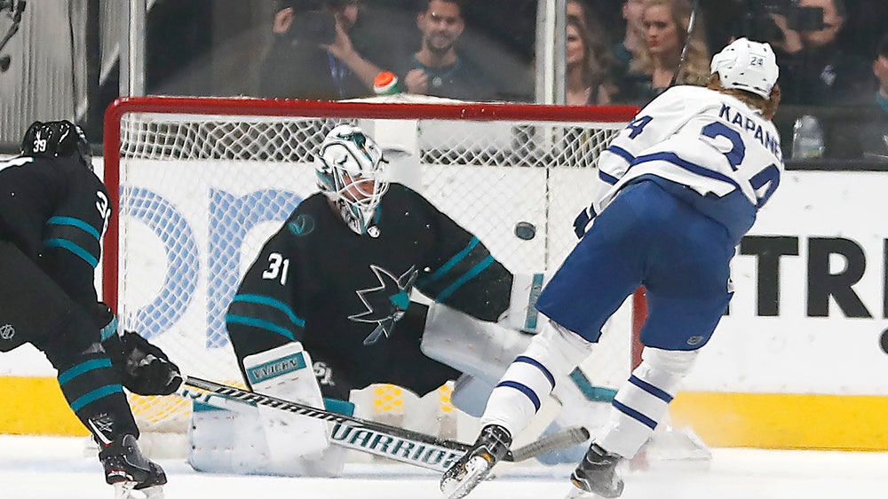Kapanen’s 2 goals lead Maple Leafs past Sharks 5-3