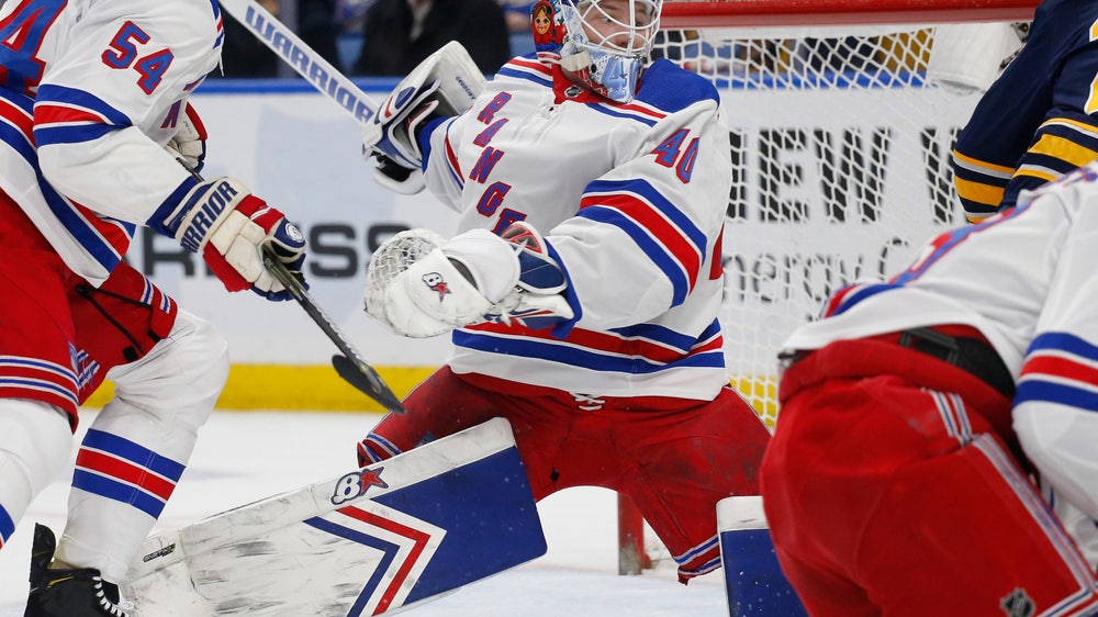 Georgiev stops 31 in Rangers’ 6-2 win over Sabres