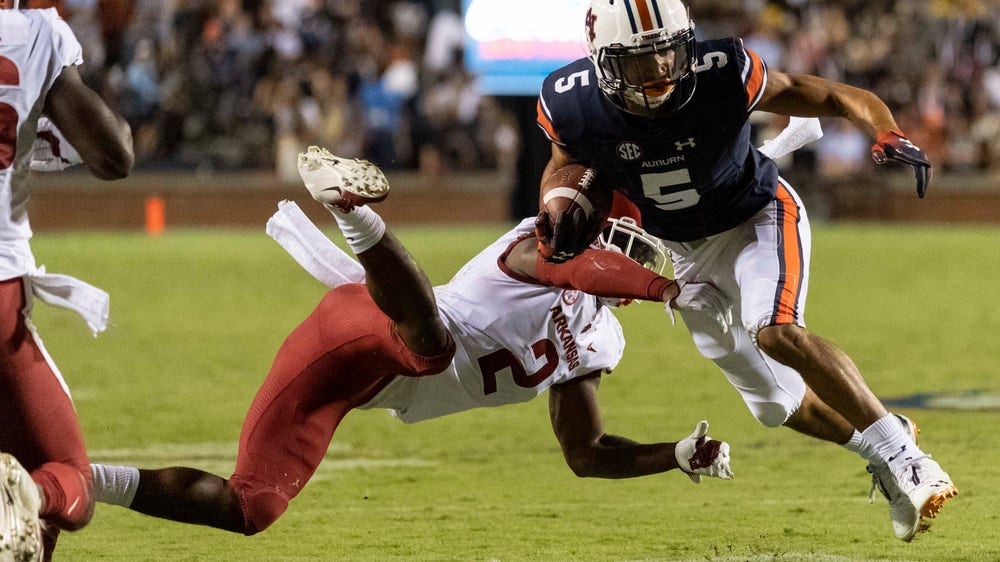 No. 9 Auburn rides special teams to 34-3 win over Arkansas