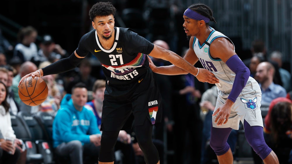 Jamal Murray exits game in 1st half after rolling left ankle