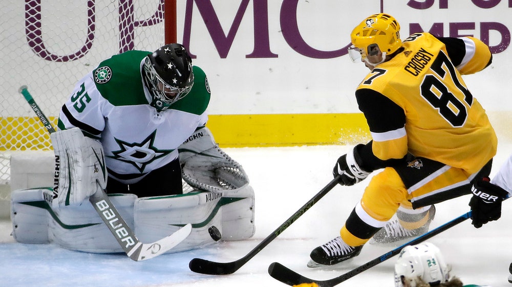 Crosby stars in return, Penguins beat Stars 5-1