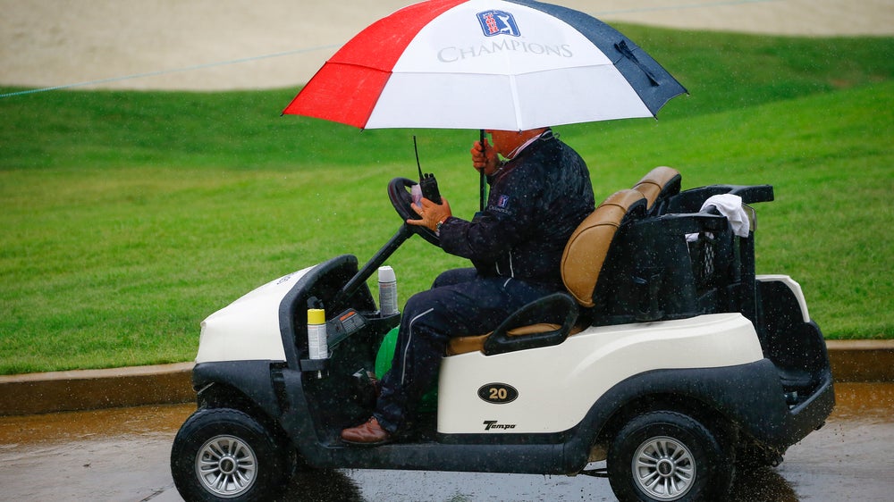 Storms delay final round of seniors Regions Tradition