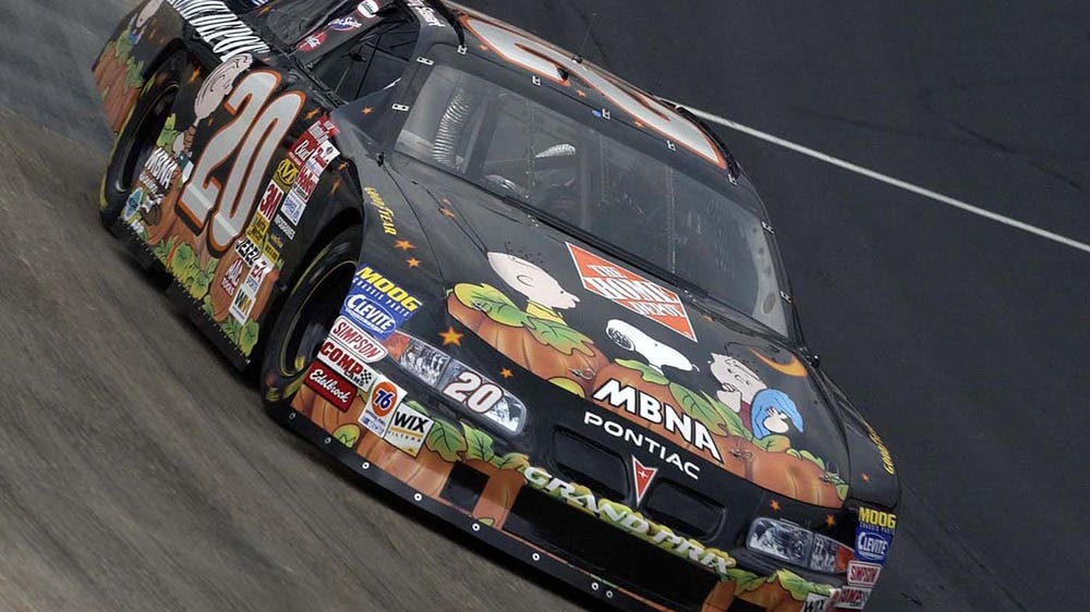 Halloween-themed NASCAR paint schemes through the years