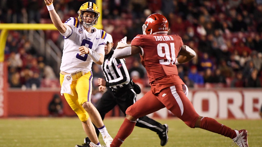 LSU bounces back from Alabama loss with win at Arkansas