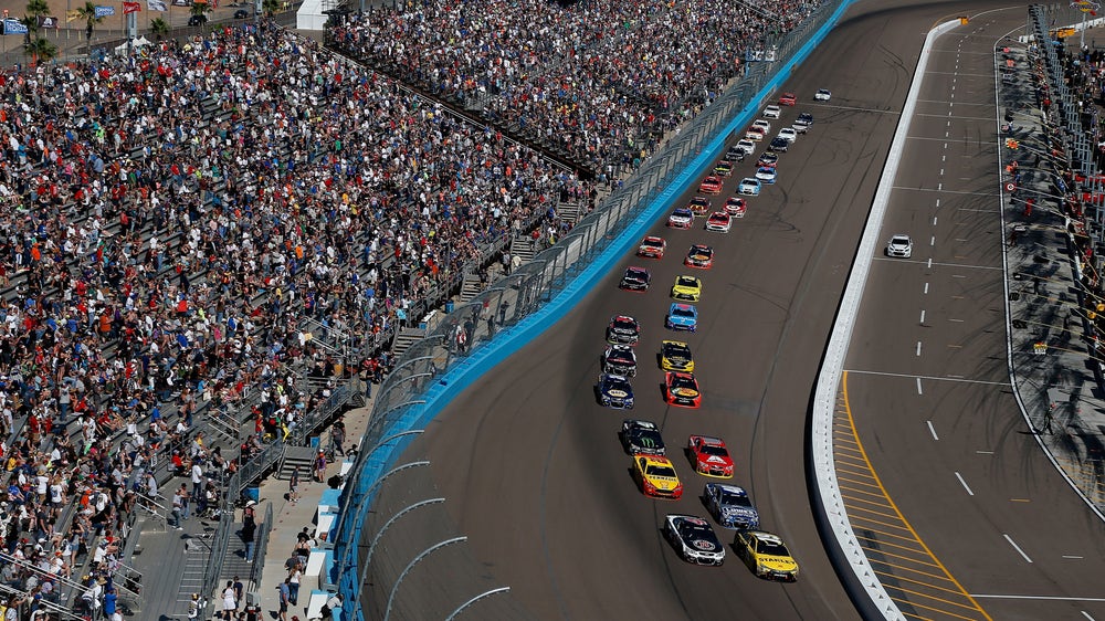 Starting lineup for the Can-Am 500 at Phoenix