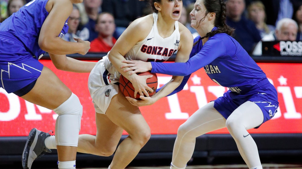 BYU beats No. 12 Gonzaga 82-68 to win WCC Tournament