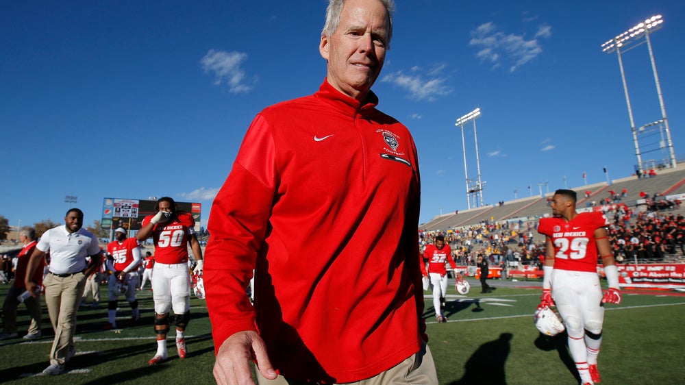 New Mexico coach Davie hospitalized after 'serious' incident