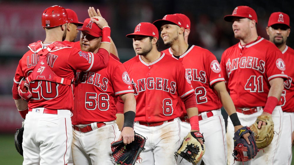 Angels sweep Brewers 4-2 for 6th straight win