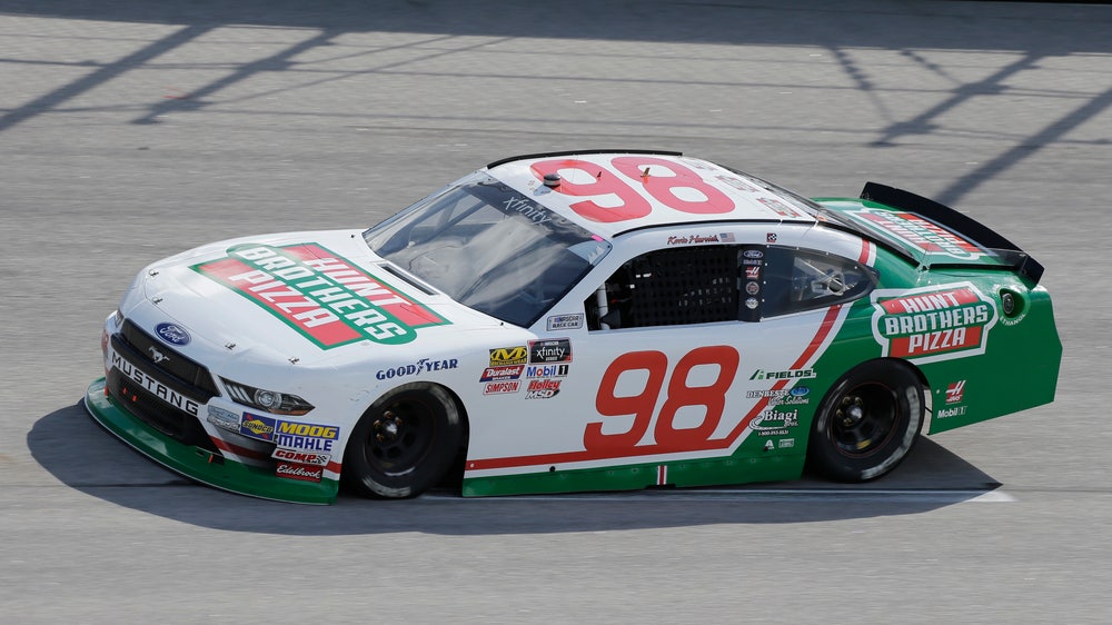 Denny Hamlin on the pole for Southern 500