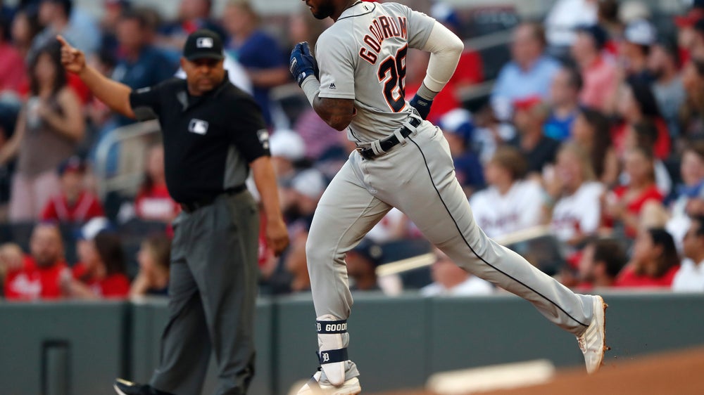 Goodrum’s 2 homers, 5 hits lead Tigers past Braves 8-2
