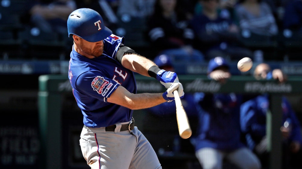 Lynn goes 7 strong, 4 Rangers homer in rout of Mariners