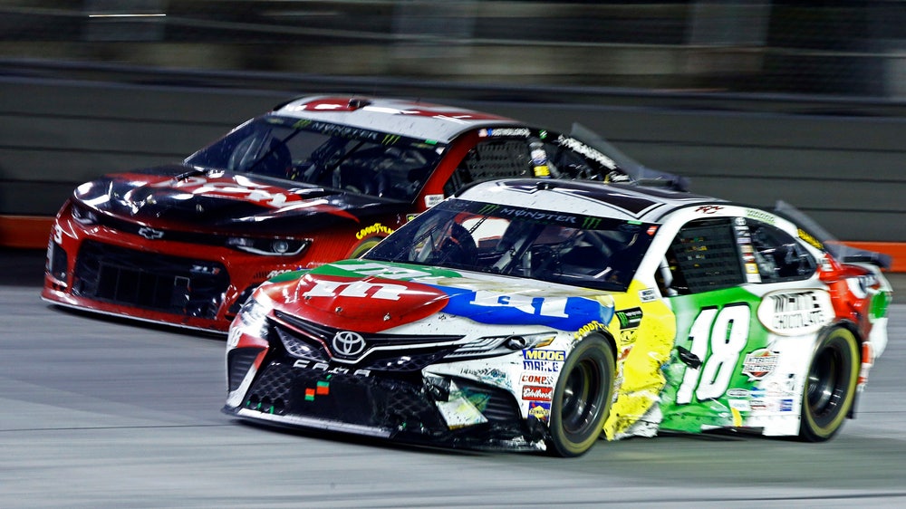 Kyle Busch not his usual dominant self at Bristol this time