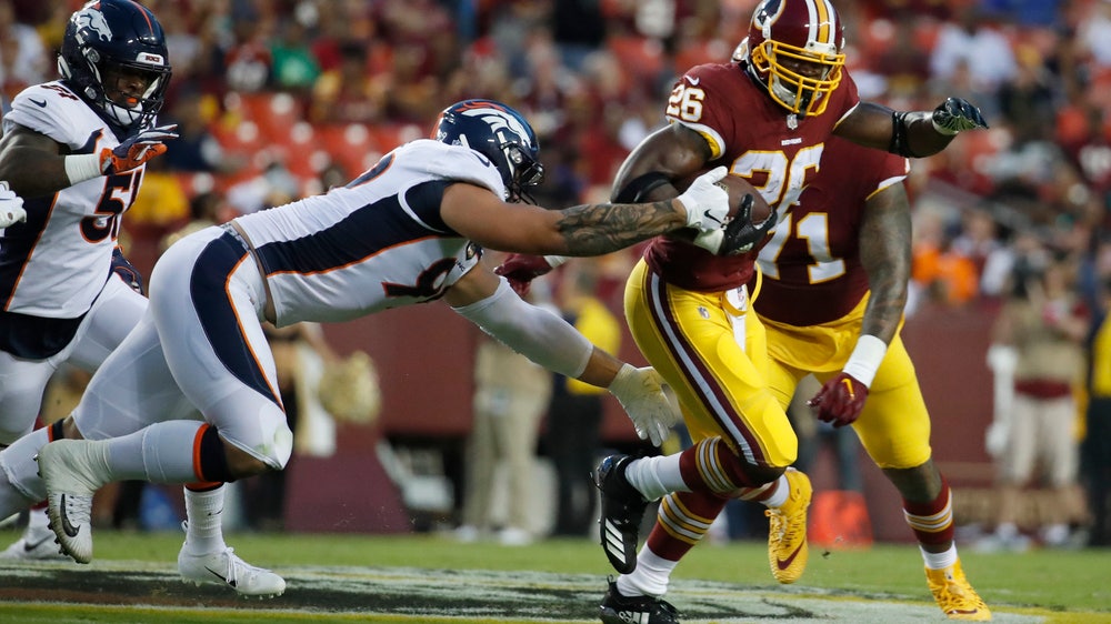 Adrian Peterson impresses for Redskins; Darnold solid again