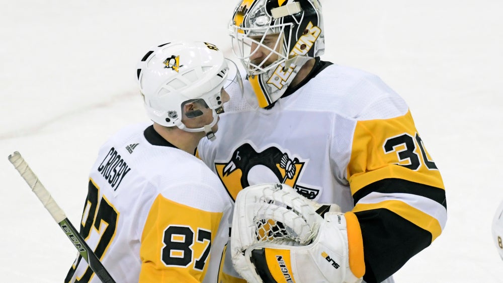 Matt Murray makes 28 saves, Penguins rout Rangers 7-2