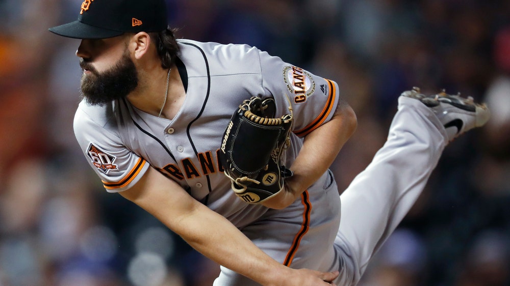 Dahl, Gonzalez key 5-run burst, Rockies beat Giants 6-2