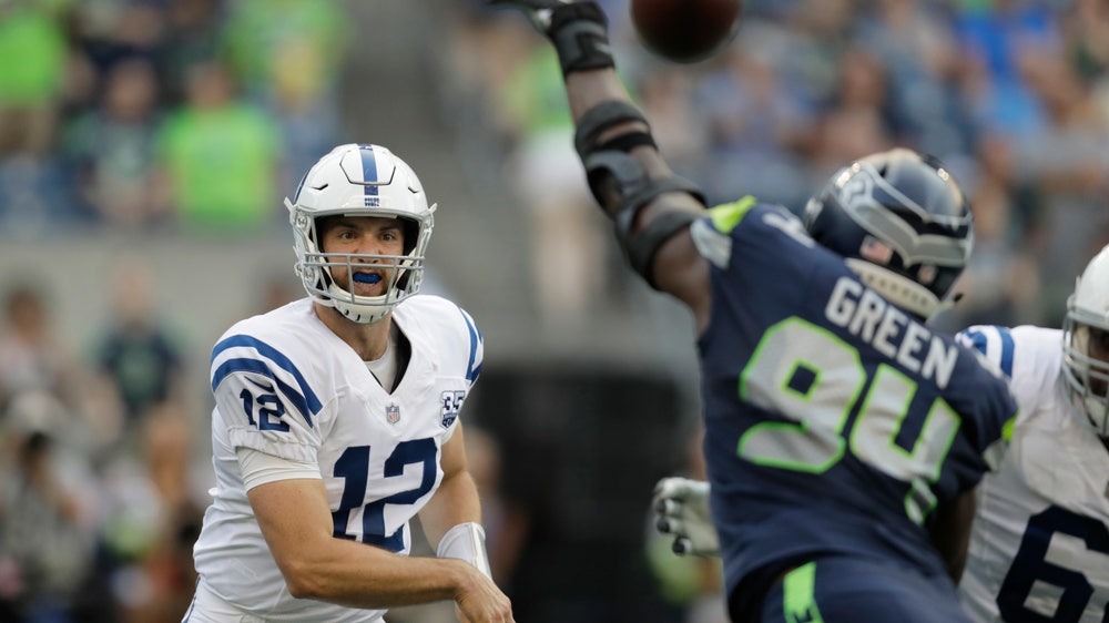 Andrew Luck makes return as Colts beat Seahawks 19-17