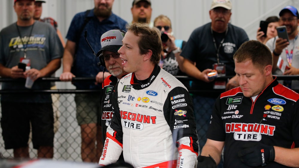 Keselowski wins pole for NASCAR playoff race at Richmond