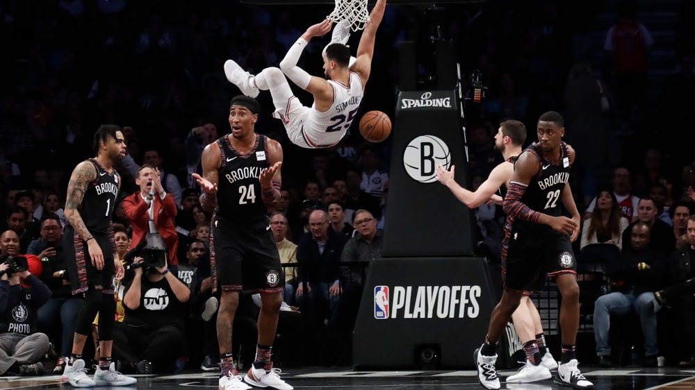 Simmons scores 31 points, 76ers beat Nets without Embiid