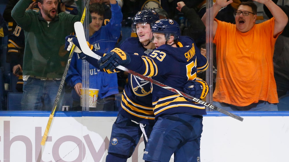 Skinner scores 22nd goal, Sabres beat Coyotes 3-1