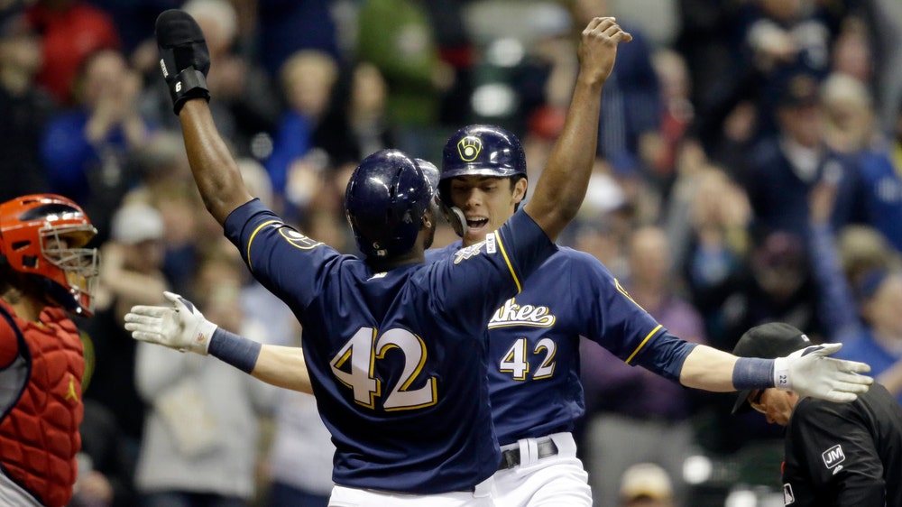 Yelich’s 3 homers lift Brewers past Cardinals, 10-7