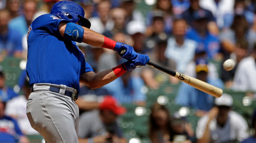 Schwarber hits grand slam, 3-run HR as Cubs top Brewers 11-4